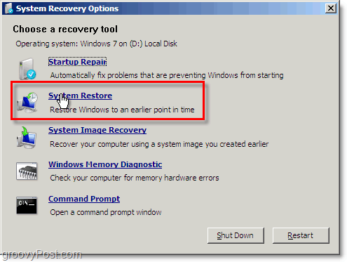 Die Wiederherstellung des Windows 7-Systems ist über den Reparatur-Boto-Modus leicht zugänglich