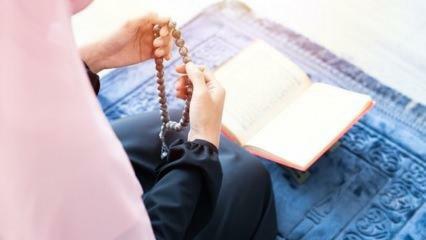 Wie macht man Gebets-Tasbih? Gebete und Dhikr, die nach dem Gebet rezitiert werden