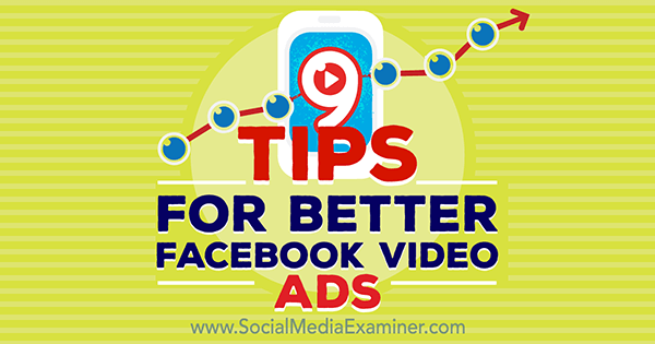 Videoanzeigen auf Facebook optimieren