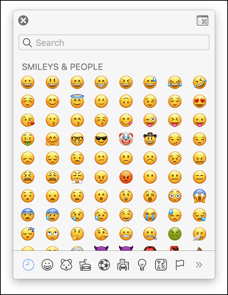 Aktivieren Sie die Emoji Macos-Tastatur