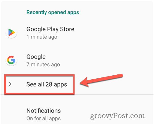 Android Alle Apps anzeigen
