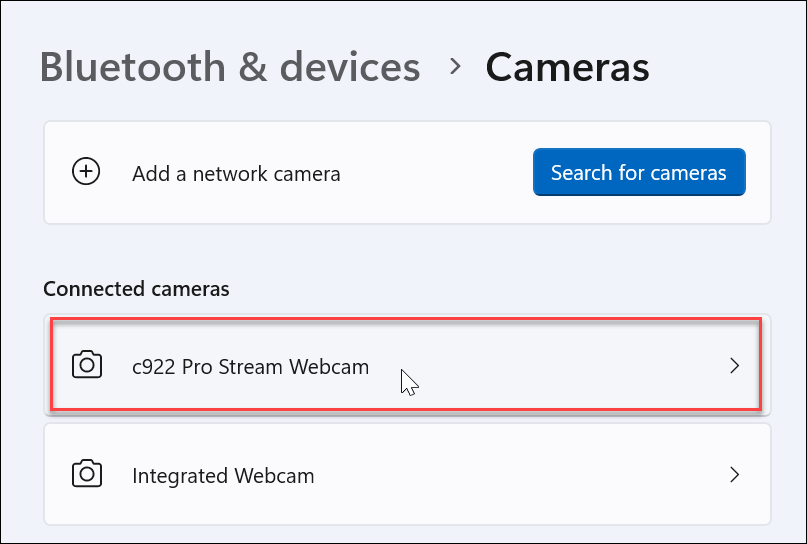 Webcam-Einstellungen unter Windows 11 verwalten