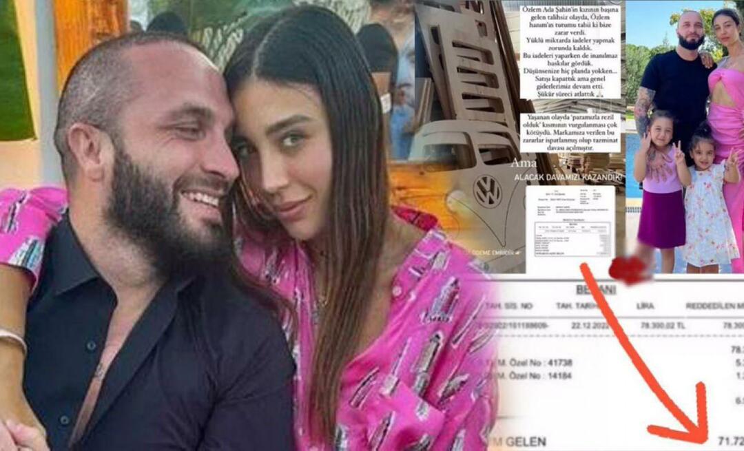 Traurige Nachrichten für Berkay Şahin und seine Frau Özlem Ada! Die Marke, die er verklagt...