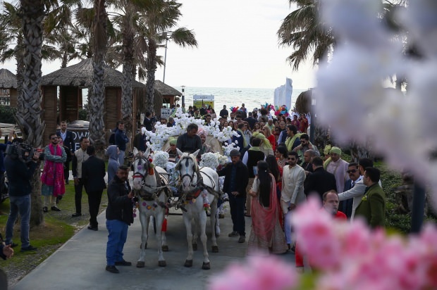 In 11 Tagen finden in Antalya 4 indische Hochzeiten statt