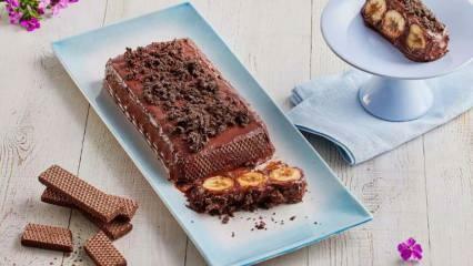 Wie macht man Waffel-Pudding-Kuchen? Einfaches Kuchenrezept mit wenigen Zutaten!