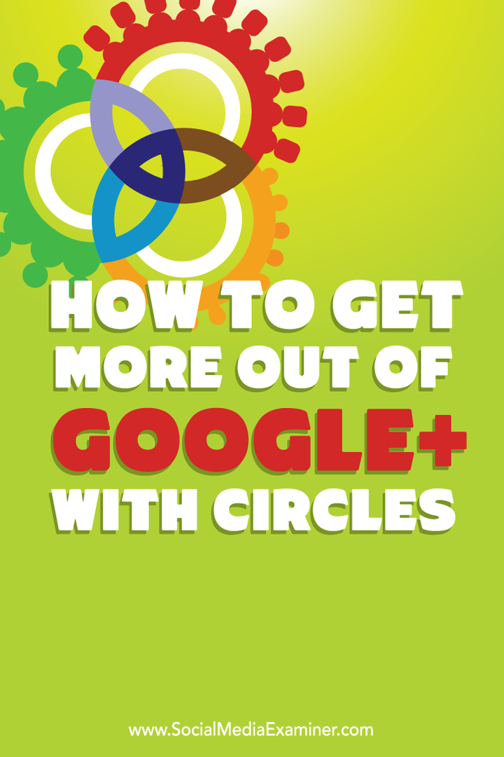 So holen Sie mit Circles mehr aus Google+ heraus: Social Media Examiner
