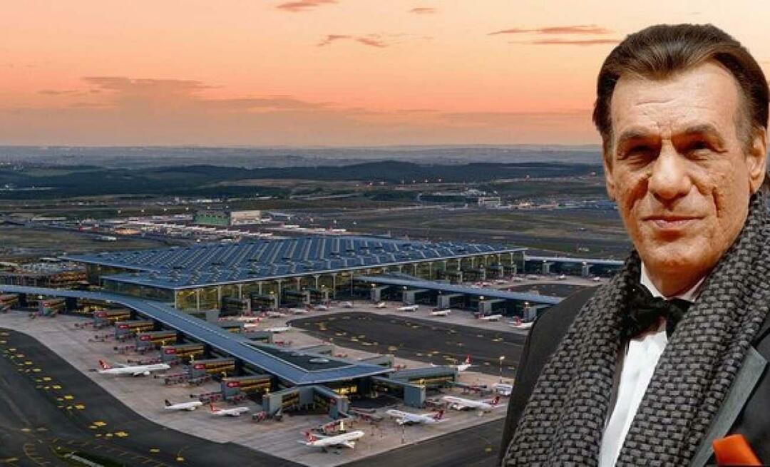 Der weltberühmte Schauspieler Robert Davi bewunderte den Flughafen Istanbul!