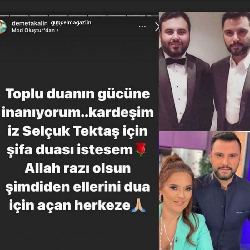 Alişan teilte die neueste Situation über seinen Bruder Selçuk Tektaş. mit