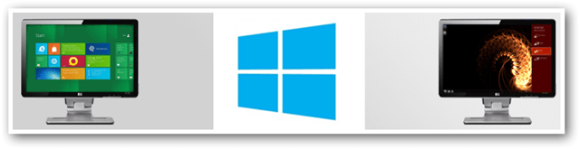 Dual-Monitor-Setup Windows 8 bietet Metro Desktop neu