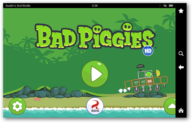 schlechte Schweinchen auf Kindle Fire HD