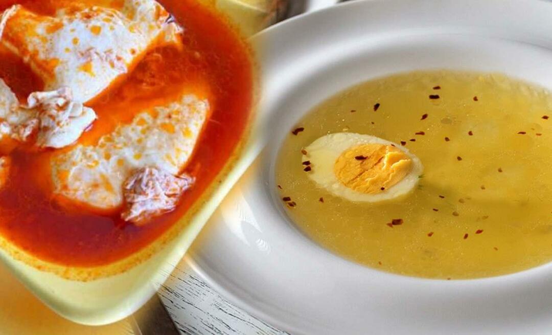 Wie macht man Eiersuppe? Silivris berühmtes Eiersuppenrezept!