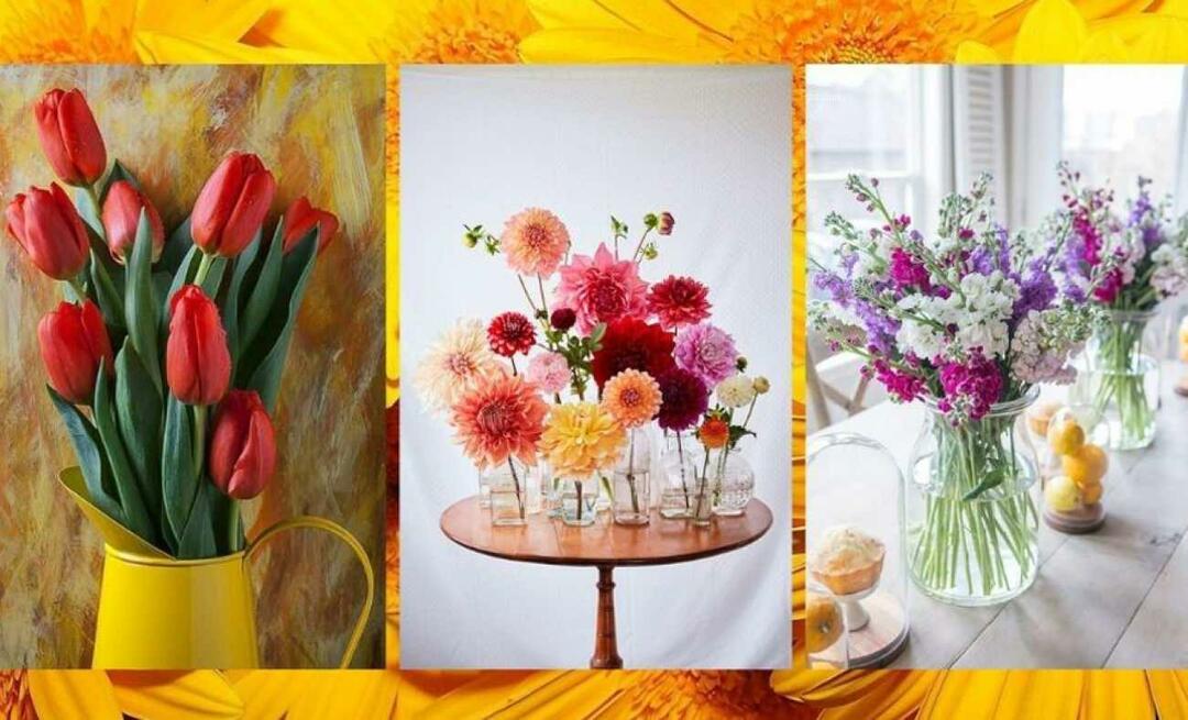Wie sollten Blumen in der Heimdekoration verwendet werden? Wie erstelle ich Blumendekoration?