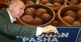 Im Kosovo wurde das Dessert „Erdogan Pascha“ verkauft! Diese Bilder wurden zur Tagesordnung in den sozialen Medien.