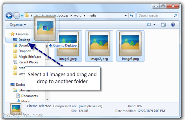 Der einfache Weg zum Extrahieren von Bildern aus einem Word-Dokument in Windows 7 [Office 2007/2010]
