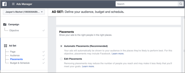 Vermarkter können jetzt Lead-Anzeigen sowohl auf Facebook- als auch auf Instagram-Placements schalten.
