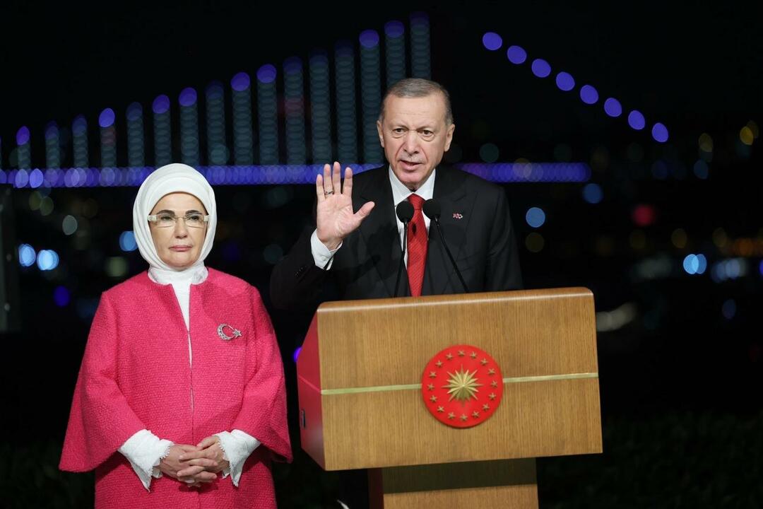 Recep Tayyip Erdoğan und Emine Erdoğan