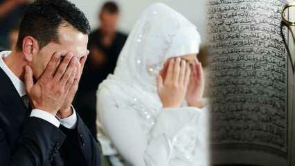 Was ist eine kirchliche Ehe? Wie wird die Imam-Trauung vollzogen und was wird gefragt? Ehebedingungen imam