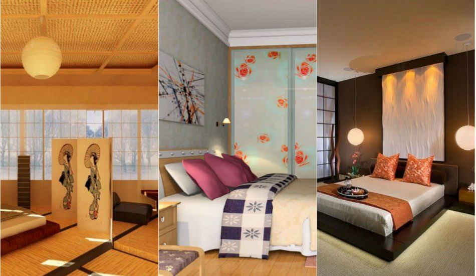 2018-2019 Schlafzimmerdekoration im japanischen Stil