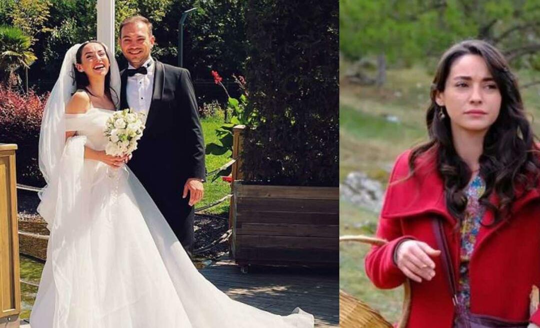 Nazlı Pınar Kaya, Cemile vom Berg Gönül, hat geheiratet! Sein Co-Star ließ ihn nicht in Ruhe