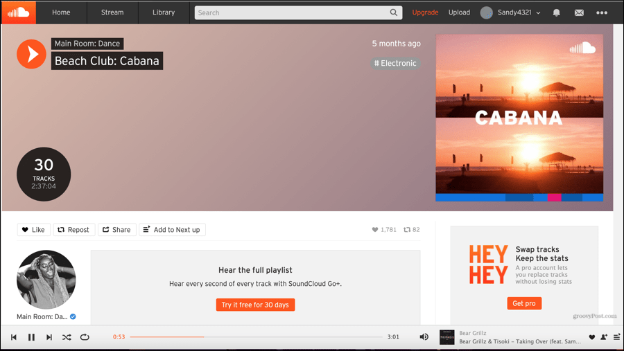SoundCloud Online Hören