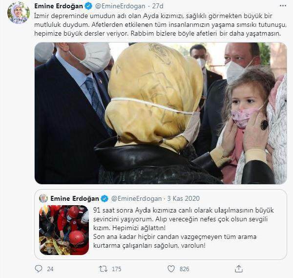 Teilen von 'Ayda' von First Lady Erdoğan!