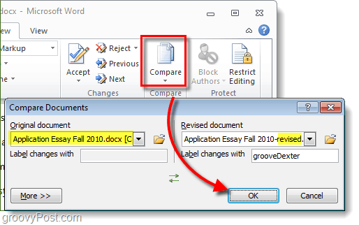 Vergleichen oder kombinieren Sie Office-Dokumente aus dem Jahr 2010