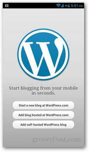 WordPress-für-Android-Setup