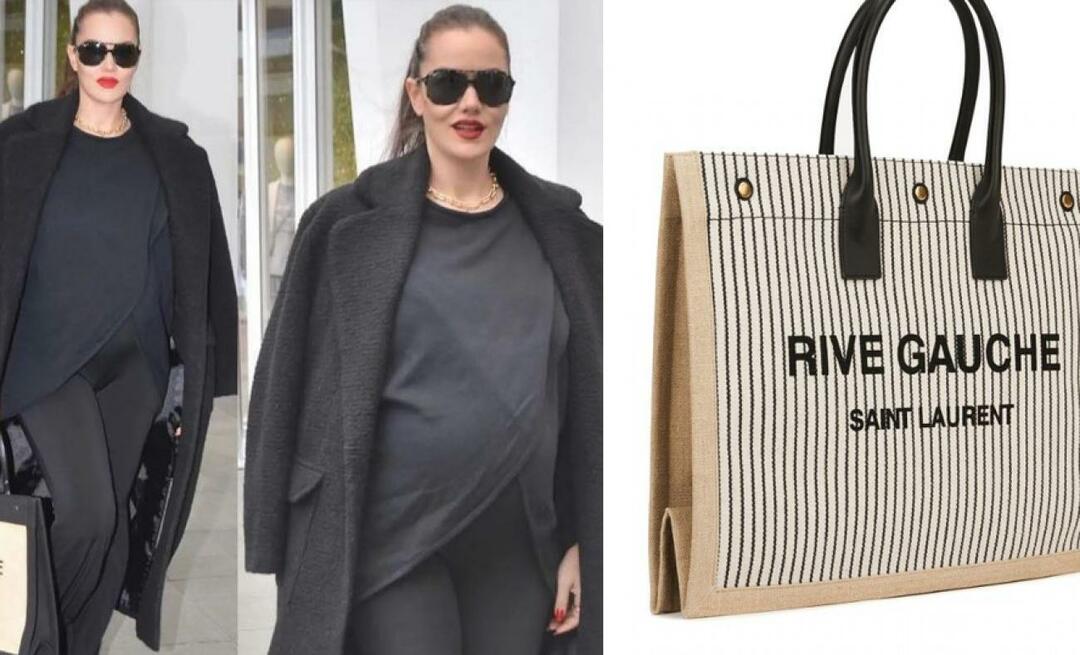 Sie hat ein Vermögen für Fahriye Evcens Schwangerschafts-Chic ausgegeben! Wie viele Häuser kann man mit dem Preis seiner Tasche kaufen?!