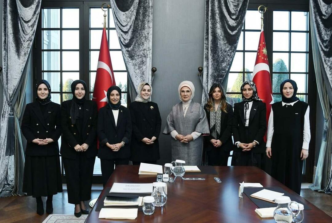 Emine Erdoğan traf sich mit dem MUSIAD-Frauenkomitee