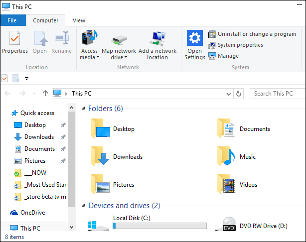 So deaktivieren Sie den Schnellzugriff im Windows 10-Datei-Explorer
