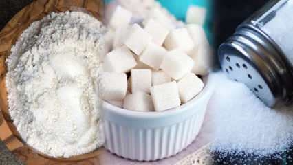 3 Schlankheitsmethode, indem Sie sich von Weißen fernhalten! Wie Zucker und Salz verlassen?
