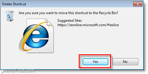 Internet Explorer 8 - Löschen bestätigen