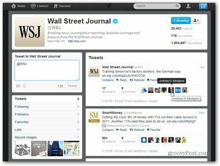 Twitter Wall Street Journal Zeit