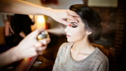 Wie Make-up Stabilisator Spray zu Hause machen?