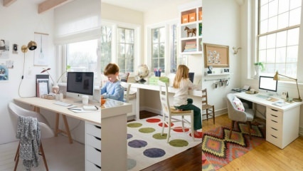 Vorschläge zur Dekoration des Arbeitszimmers, die Sie bei der Arbeit von zu Hause aus aktiver machen