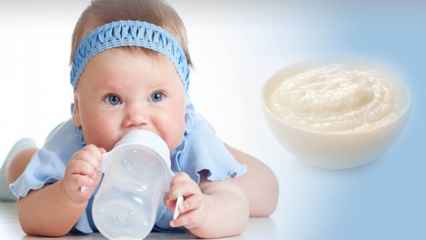 Einfaches Reismehlrezept für Babys! Wie macht man Baby Pudding in der Ergänzungsfutterperiode?