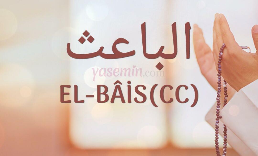 Was bedeutet El-Bais (cc) von Esma-ul-Husna? Was sind seine Tugenden?