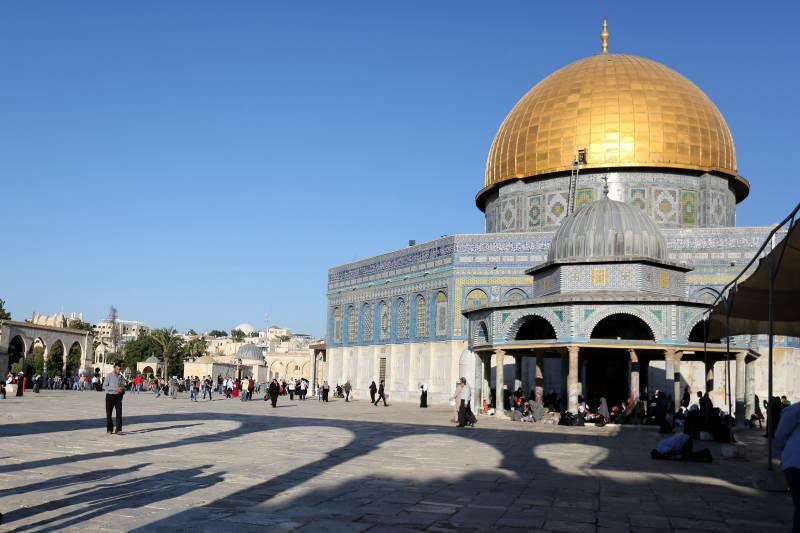 Masjid Aqsa ist bereit für den Monat Ramadan