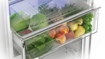Wofür ist das schärfere Fach des Kühlschranks, wie wird es verwendet?
