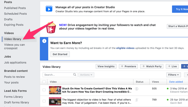 Verwenden Sie Facebook-Videoanzeigen, um lokale Kunden zu erreichen, Schritt 5.