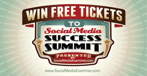Gewinnen Sie eine Freikarte für den Social Media Success Summit 2015