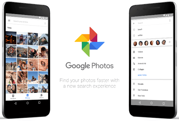Google Foto-Suchfunktion