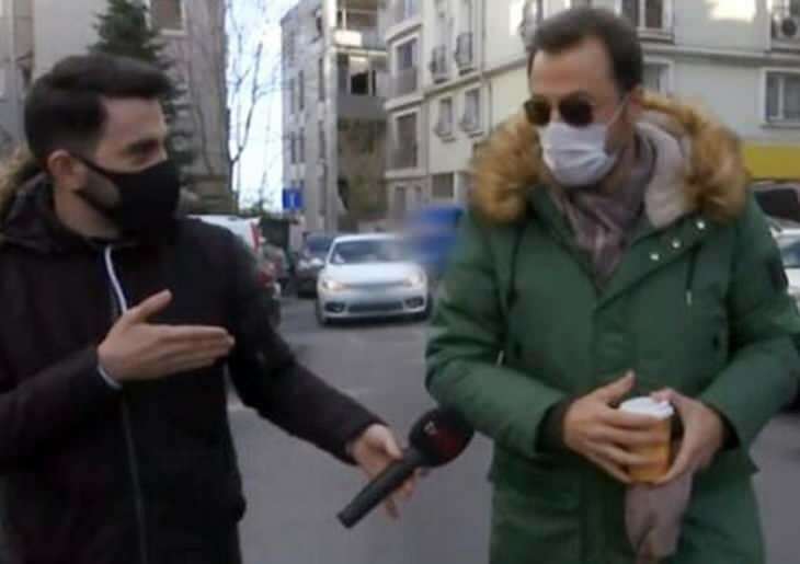 Yetkin Dikinciler stritt sich mit dem Reporter