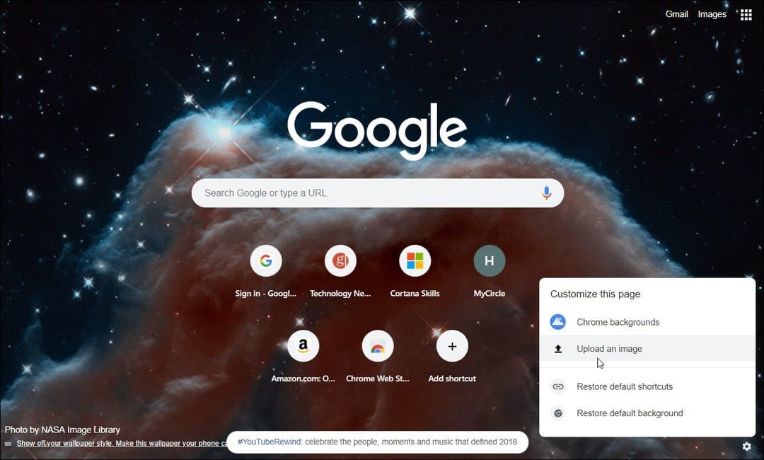 Neue Registerkarte Google Chrome anpassen