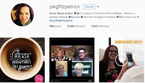 Peg Fitzpatrick auf Instagram