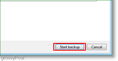 Windows 7: Erstellen Sie ein System-Image und starten Sie die Sicherung