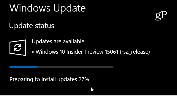 Windows 10 Insider Build 15061 ist der dritte PC Preview Build dieser Woche