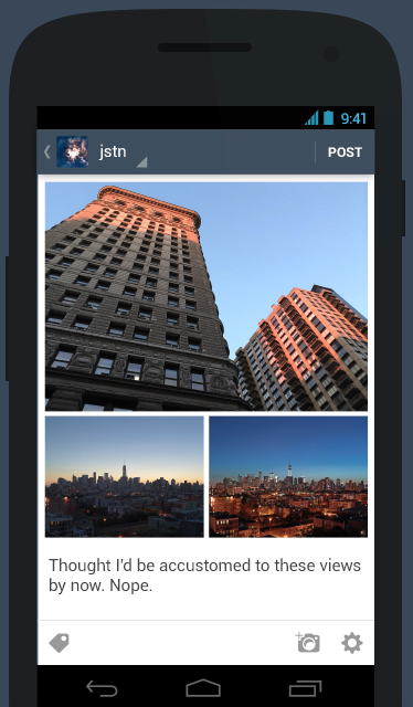 Tumblr Android Update Landschaft