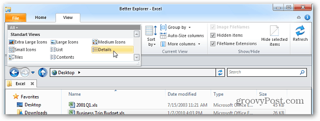Holen Sie sich das Windows 8 Explorer-Menüband unter Windows 7