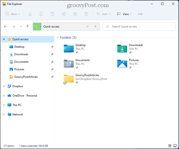 Im Datei-Explorer werden keine zuletzt verwendeten Dateien angezeigt
